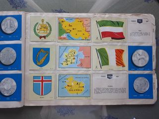Album Colección universal 1962 banderas