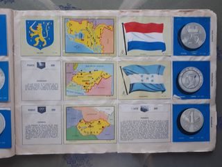 Album Colección universal 1962 banderas