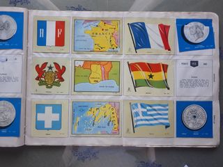 Album Colección universal 1962 banderas