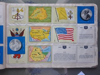 Album Colección universal 1962 banderas