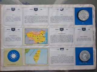 Album Colección universal 1962 banderas