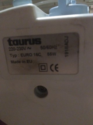 Ventilador de pie taurus