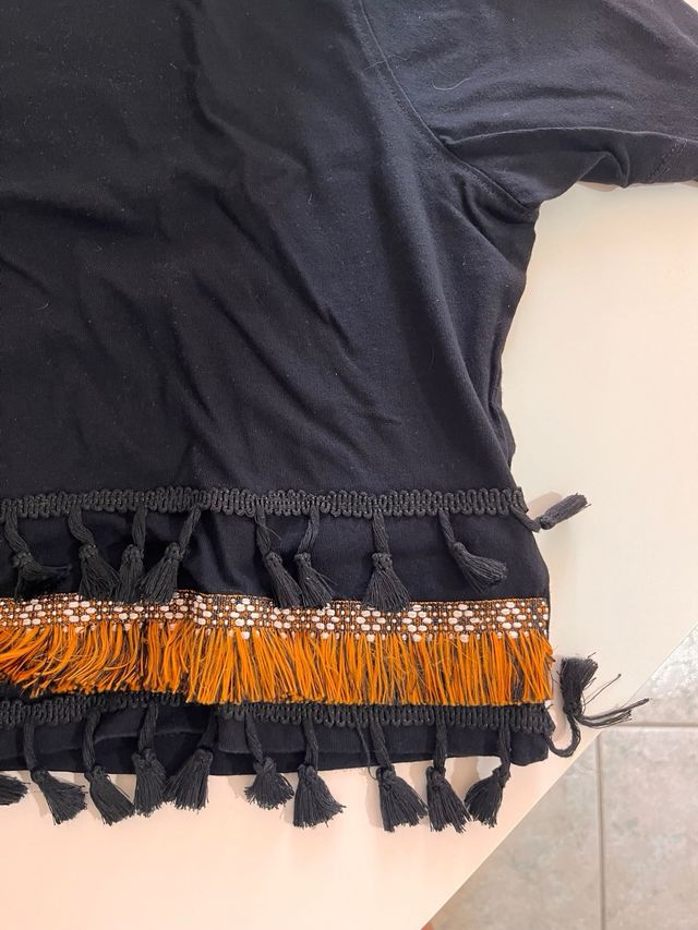 Tshirt Only con frange