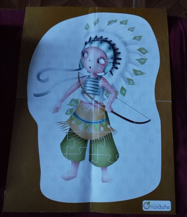 3 puzzles de 26,32 y 33 piezas