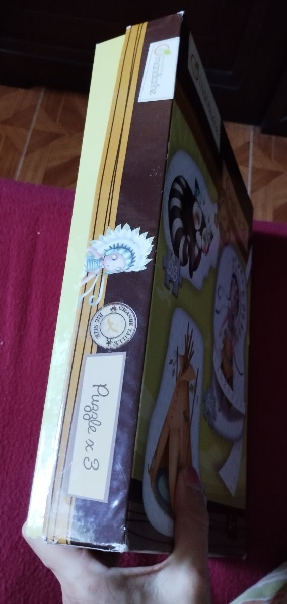 3 puzzles de 26,32 y 33 piezas