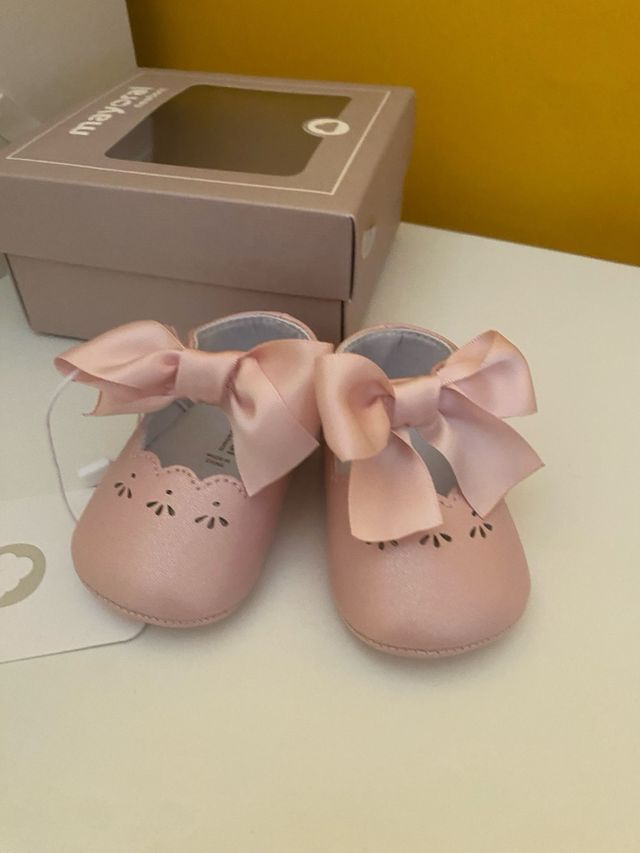 Zapatos Mayoral Bebé Rosa