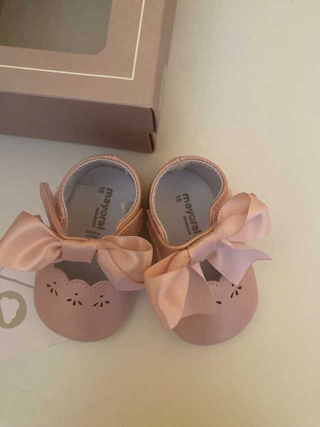 Zapatos Mayoral Bebé Rosa