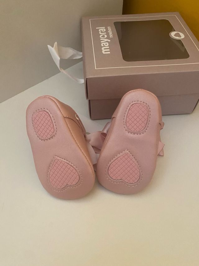 Zapatos Mayoral Bebé Rosa
