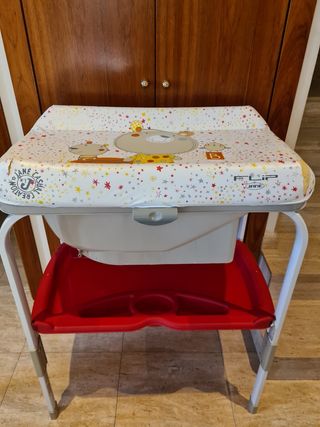 Bañera 🛁 cambiador de bebé 