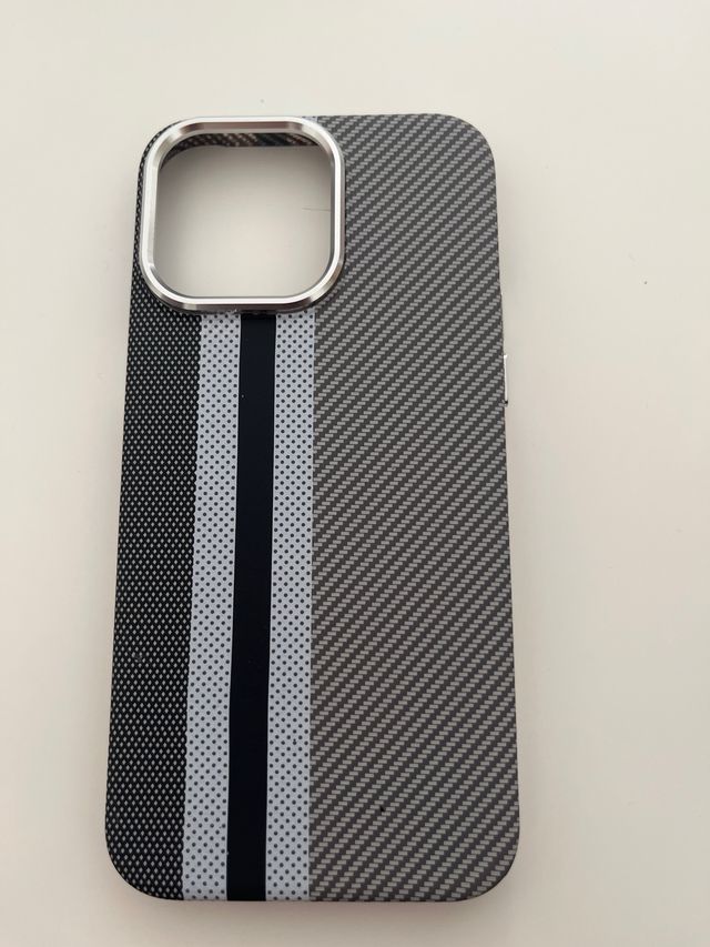 Funda Iphone 15 Pro Max de fibra de carbono