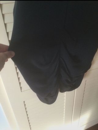 Vestido negro seda de RUTZOU