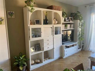 Mueble salon madera maciza