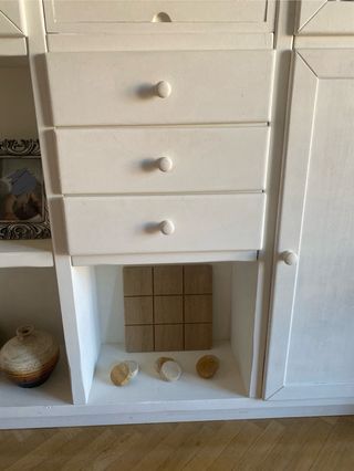 Mueble salon madera maciza