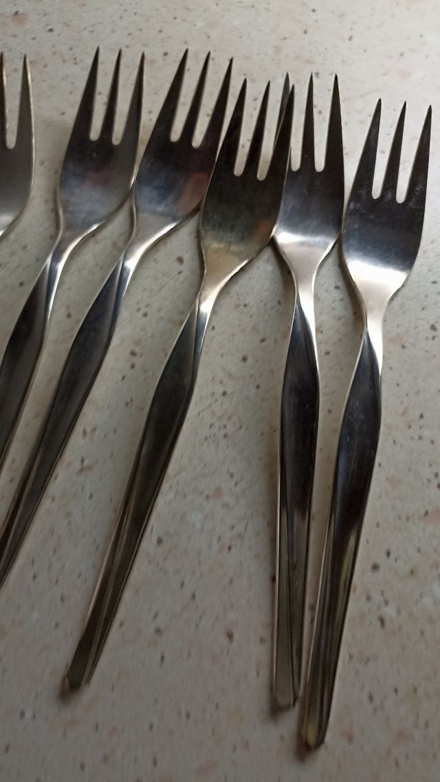 Cubertería vintage antigua