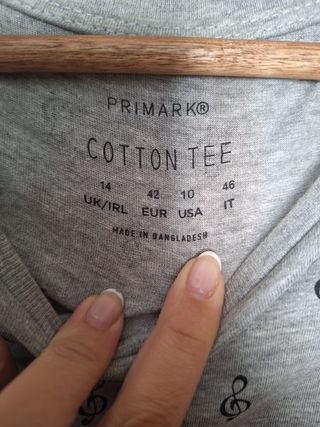 Camiseta Primark t 42
