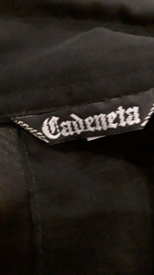 Camisa negra transparente