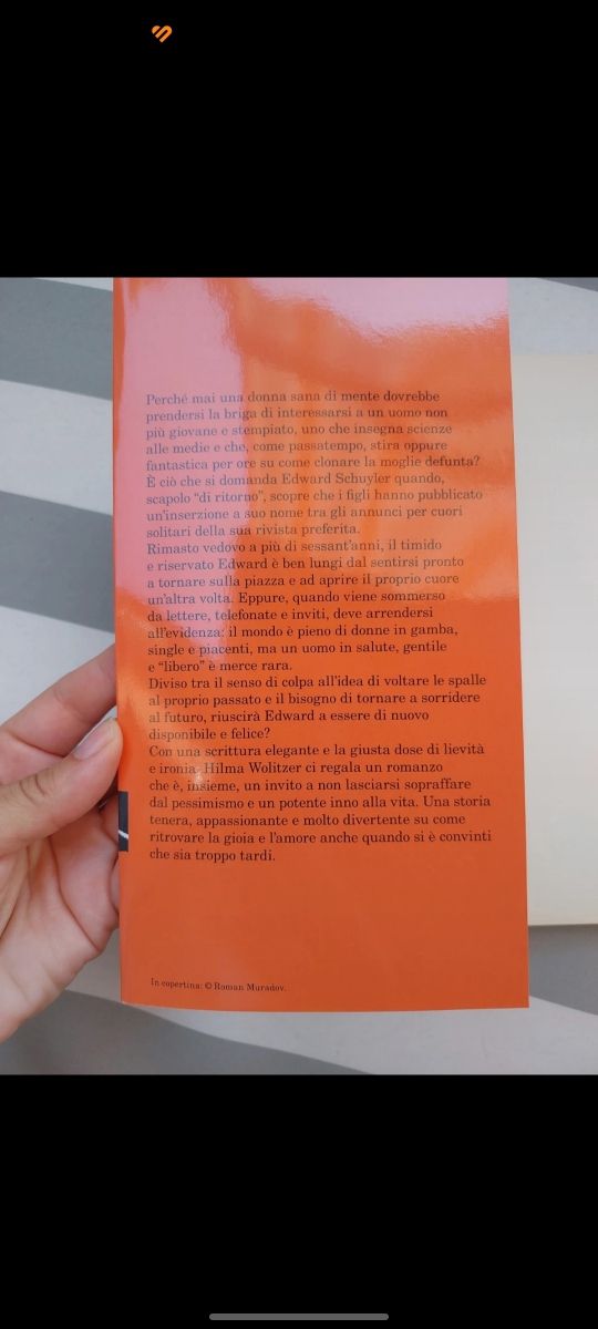 Romanzo "Un uomo disponibile"