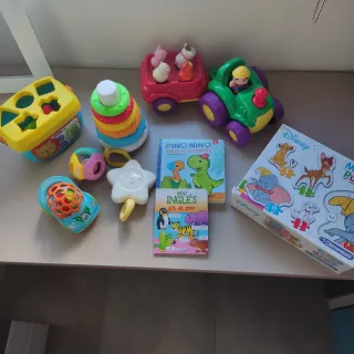 Lote de juguetes niños 0-3 años