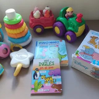 Lote de juguetes niños 0-3 años