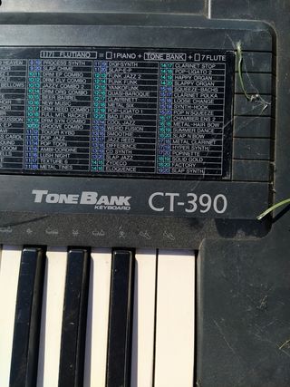 Teclado piano Casio