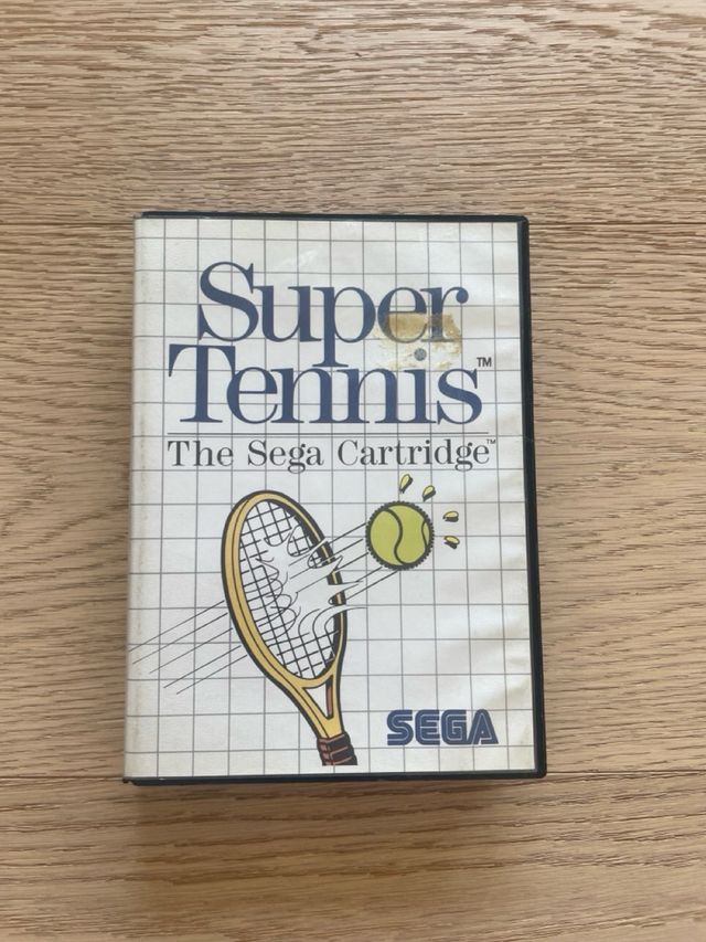 Super Tennis - Sega Master System - PAL -no manual