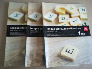 Libros de texto de 1º de la ESO