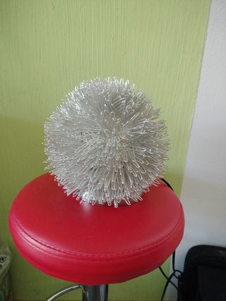 Lampada design argento