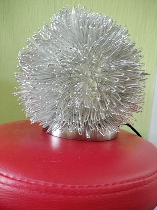 Lampada design argento