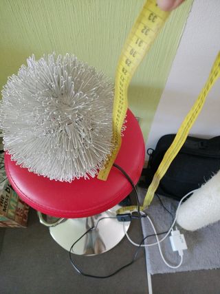 Lampada design argento