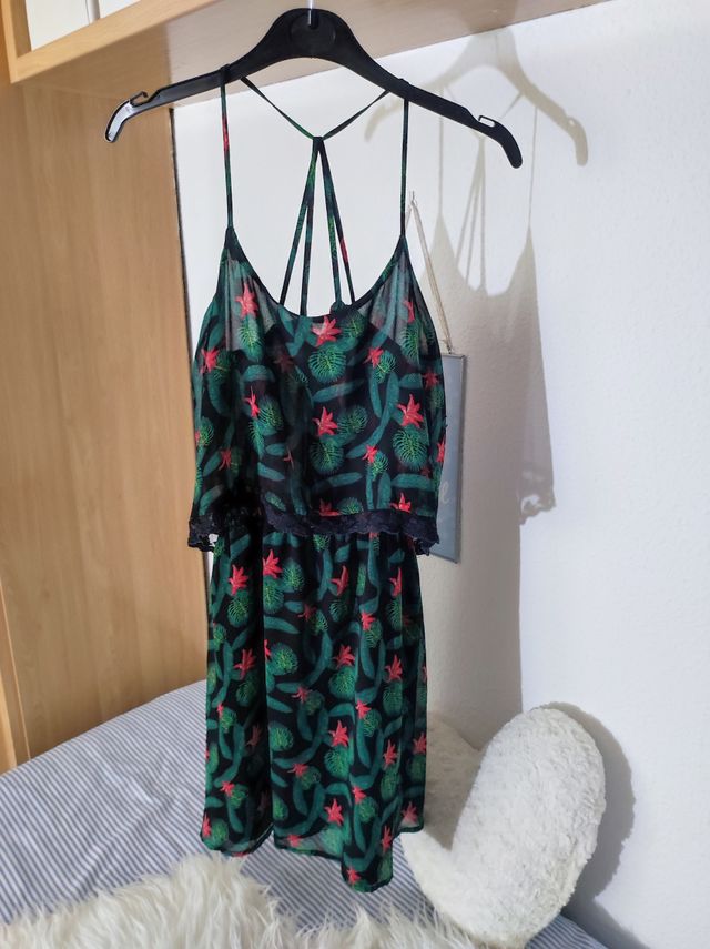 Vestido estampado verano