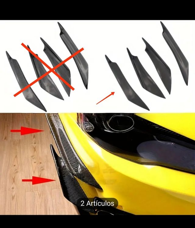 Aletines defensa delantera