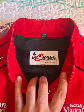 Chaqueta Nascar 2002 Budweiser Bud Dale Jr L