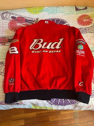 Chaqueta Nascar 2002 Budweiser Bud Dale Jr L