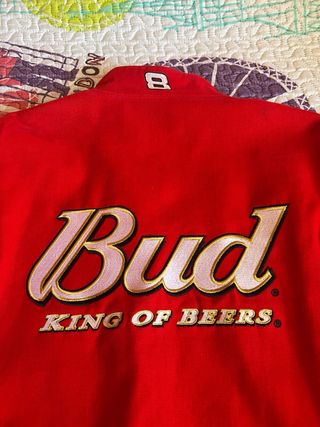Chaqueta Nascar 2002 Budweiser Bud Dale Jr L