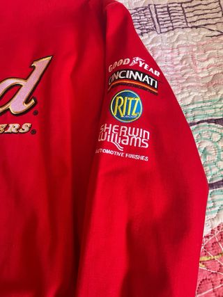 Chaqueta Nascar 2002 Budweiser Bud Dale Jr L