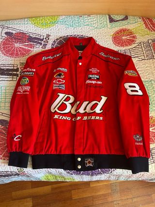 Chaqueta Nascar 2002 Budweiser Bud Dale Jr L