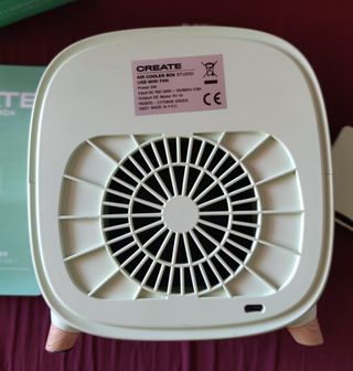 Mini ventilador humidificador portatil