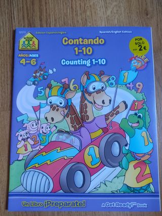 Libro "Contando del 1 al 10"