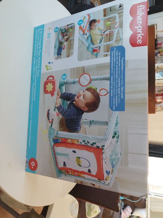 Fisher price 3-in-1 Crawl & play