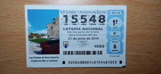 LAS PALMAS décimos y cupones (10)