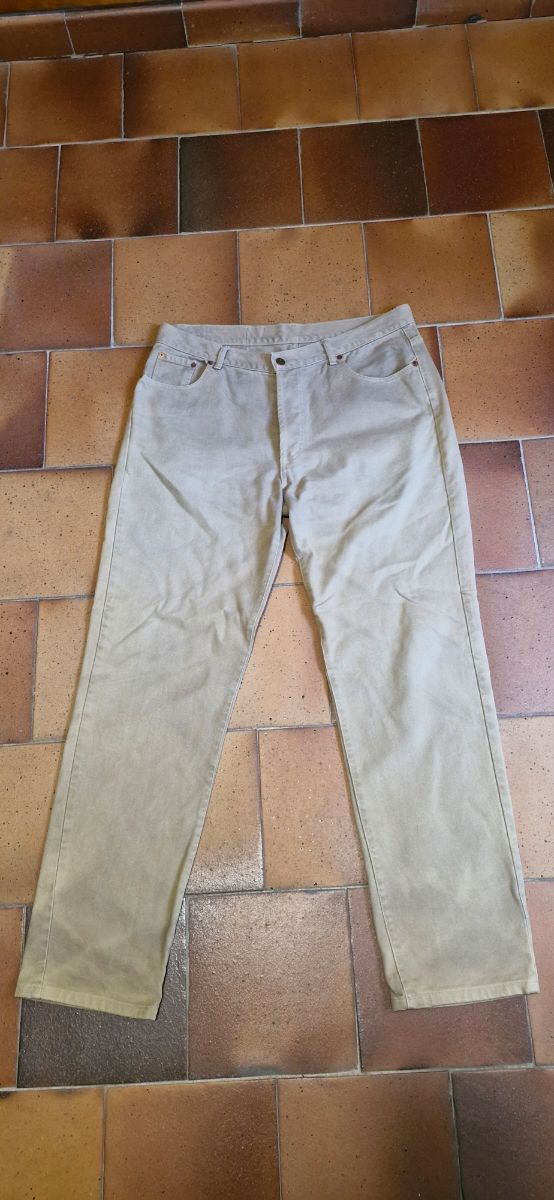 Pack dos pantalones color beige