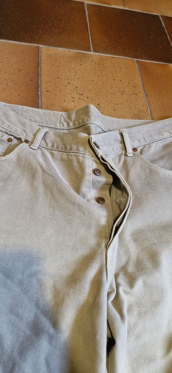 Pack dos pantalones color beige