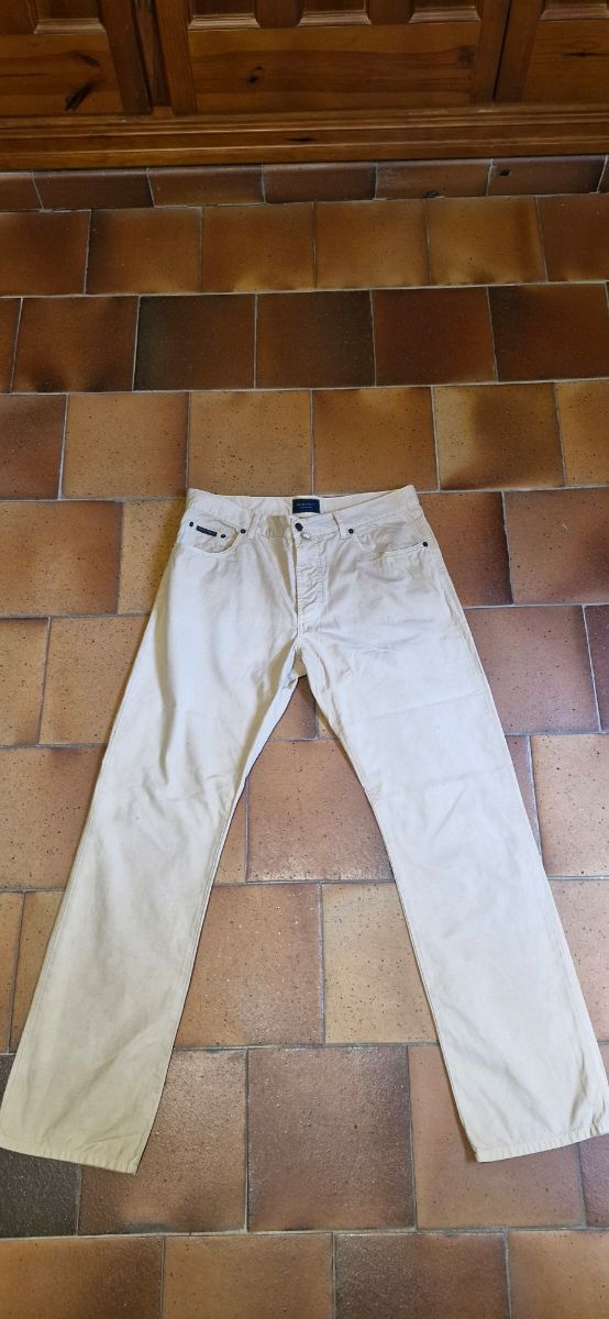 Pack dos pantalones color beige