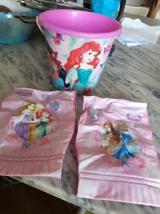 Princess Walt Disney braccioli secchielo