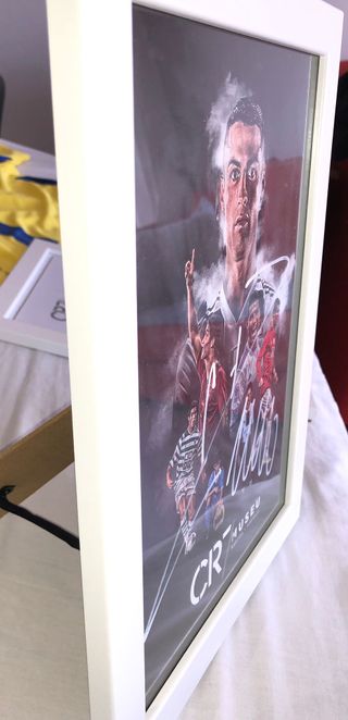 Balón autografiado personalmente por CR7 + COA