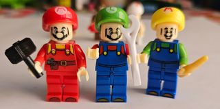 Lote figuras Súper Mario 6unid