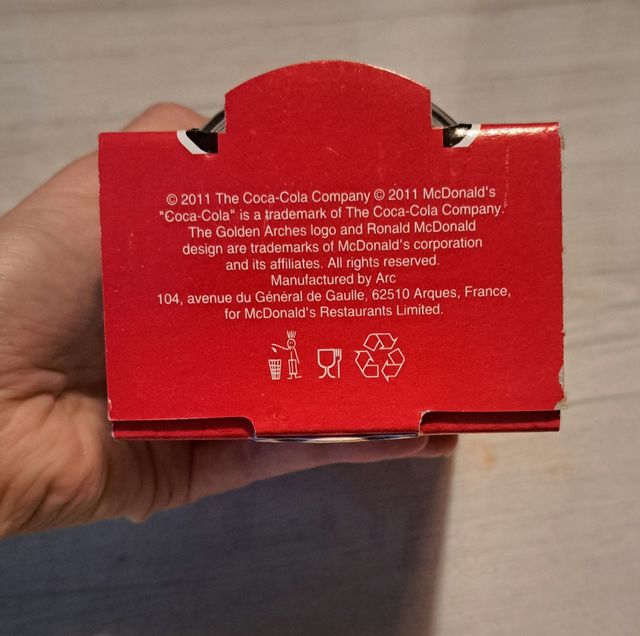 Bicchiere Coca Cola Euro 2012