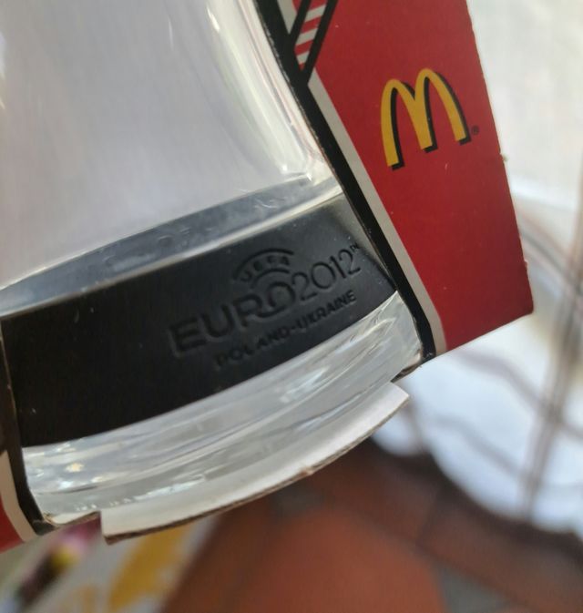 Bicchiere Coca Cola Euro 2012