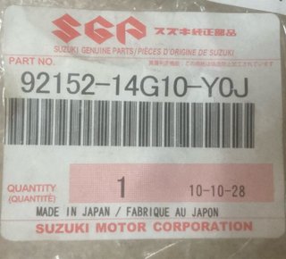 Tapa guantera izq suzuki burgman 400 2003-2006