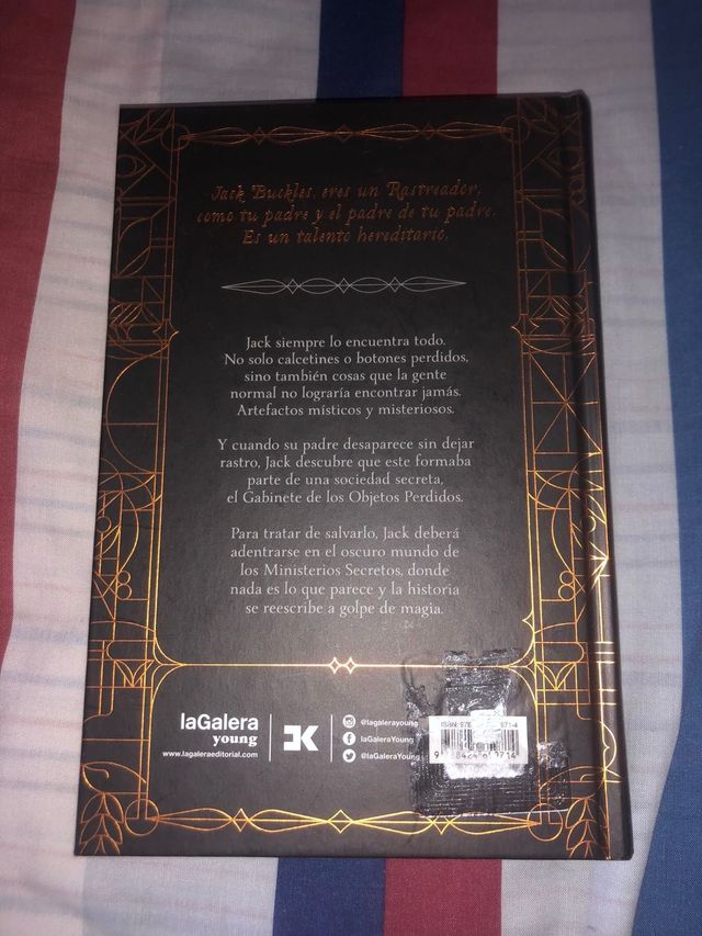 Libro “El gabinete de los objetos perdidos”